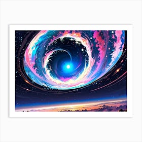 Spiral Galaxy 4 Art Print