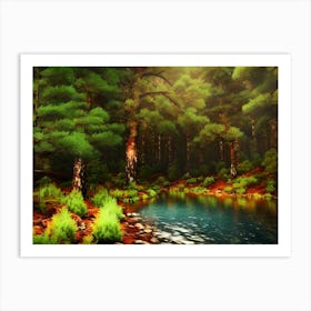 Forest 3 Art Print