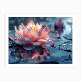 Lotus Flower 46 Art Print