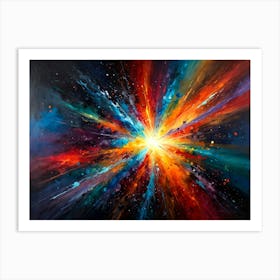 Burst Art Print