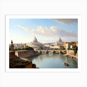 St Peter'S Bridge Art Print