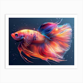 Siamese Catfish 14 Art Print