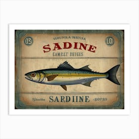 Sardine 2 Art Print