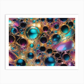 Bubbles Art Print