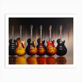 Guitar Magic Art Print