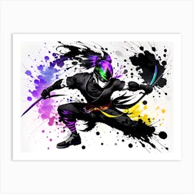 Ninja 1 Art Print