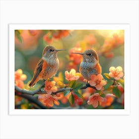 Beautiful Bird on a branch 1 Art Print