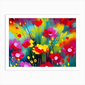 Flowers Art Print