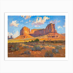 Western Landscapes Monument Valley 7 Art Print