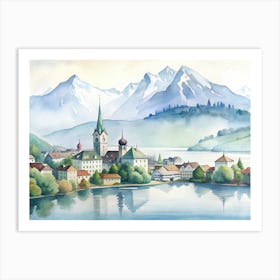 Switzerland 1 Art Print