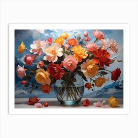 Flowers In A Vase Art Print