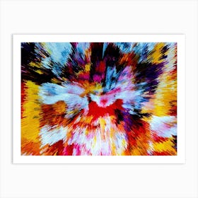 Acrylic Extruded Painting 142 Art Print