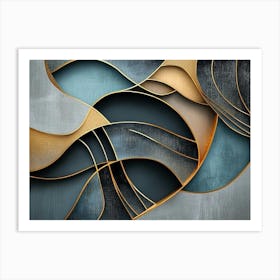 Abstract Abstract Painting 8 Art Print