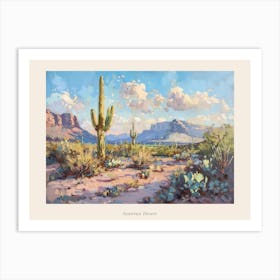 Western Landscapes Sonoran Desert Arizona 4 Poster Art Print