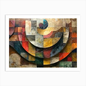 Abstract Painting, Cubism Art Print