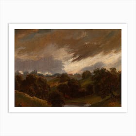 Hampstead, Stormy Sky, John Constable Art Print