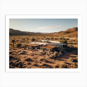 Desert House 1 Art Print