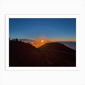 Sunrise Over Maui (Hawaii Series) Art Print