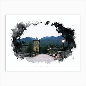 Casa De La Vall, Andorra La Vella, Andorra Art Print