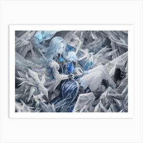 Ice Princess 1 Art Print