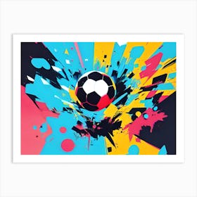 Soccer Ball Art Print