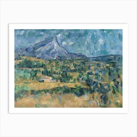 Mont Sainte Victoire, Paul Cézanne Art Print