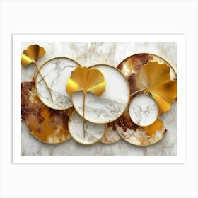 Ginkgo Leaf Art Print