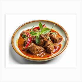 Thai Beef Curry 3 Art Print