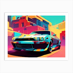 Futuristic Car 51 Art Print