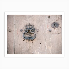 Door knocker // Ibiza Travel Photography Art Print