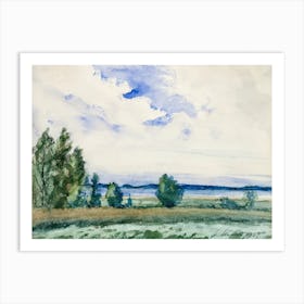 Spring Landscape, Juho Mäkelä Art Print