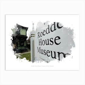 Roedde House Museum, Vancouver, British Columbia Art Print