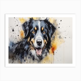 Bernese Mountain Dog Art Print