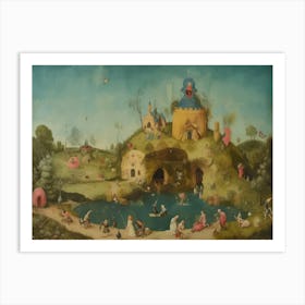 Contemporary Artwork Inspired By Hieronymus Bosch 2 Art Print