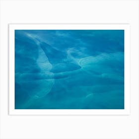 The Patagonia Sea Landscape  Art Print Art Print