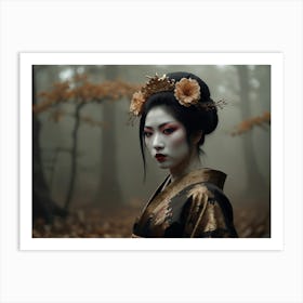 Geisha 5 Art Print