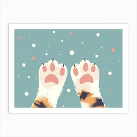 Cat Paw (16) Art Print