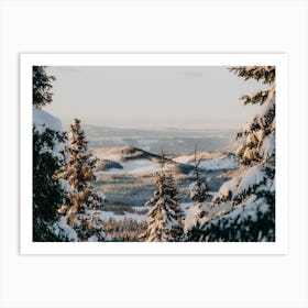 Winter In Norway Art Print