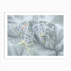 Silver Mountain Art Print