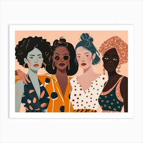 Women Of Color 25 Art Print