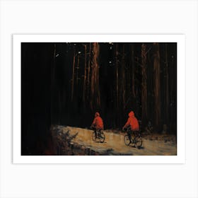 Boys In Woods 2 Fy H Art Print