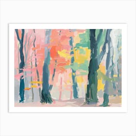 Autumn Forest 3 Art Print