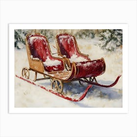 Sleigh Ride 2 Art Print