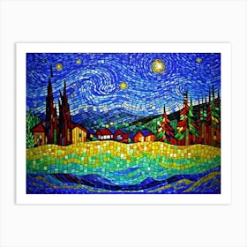 Starry Night 4 Art Print