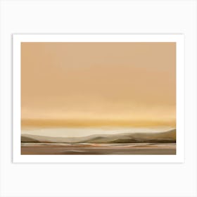 Desert Light Art Print