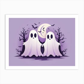 Ghosts In The Forest Art Print