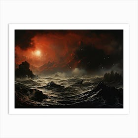 Stormy Sea Art Print