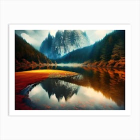 Mountain Lake 2 Art Print