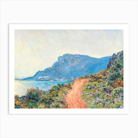 The Corniche Near Monaco (1884), Claude Monet Art Print