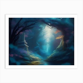 Fairytale Forest 6 Art Print